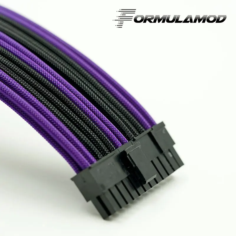 FormulaMod Fm ATX24P C ATX 24Pin материнская плата силовой удлинитель 18AWG многоцветной