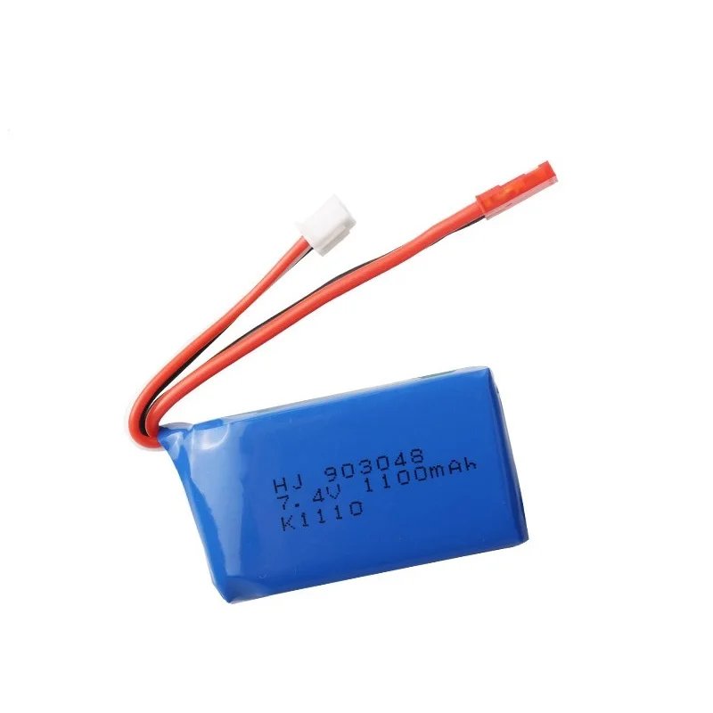 3 шт. для Wltoys A949 A959 A969 A979 K929 LiPo батарея 7,4 V 1100mah 903048 25c Lipo батарея для RC вертолета самолета автомобилей лодки