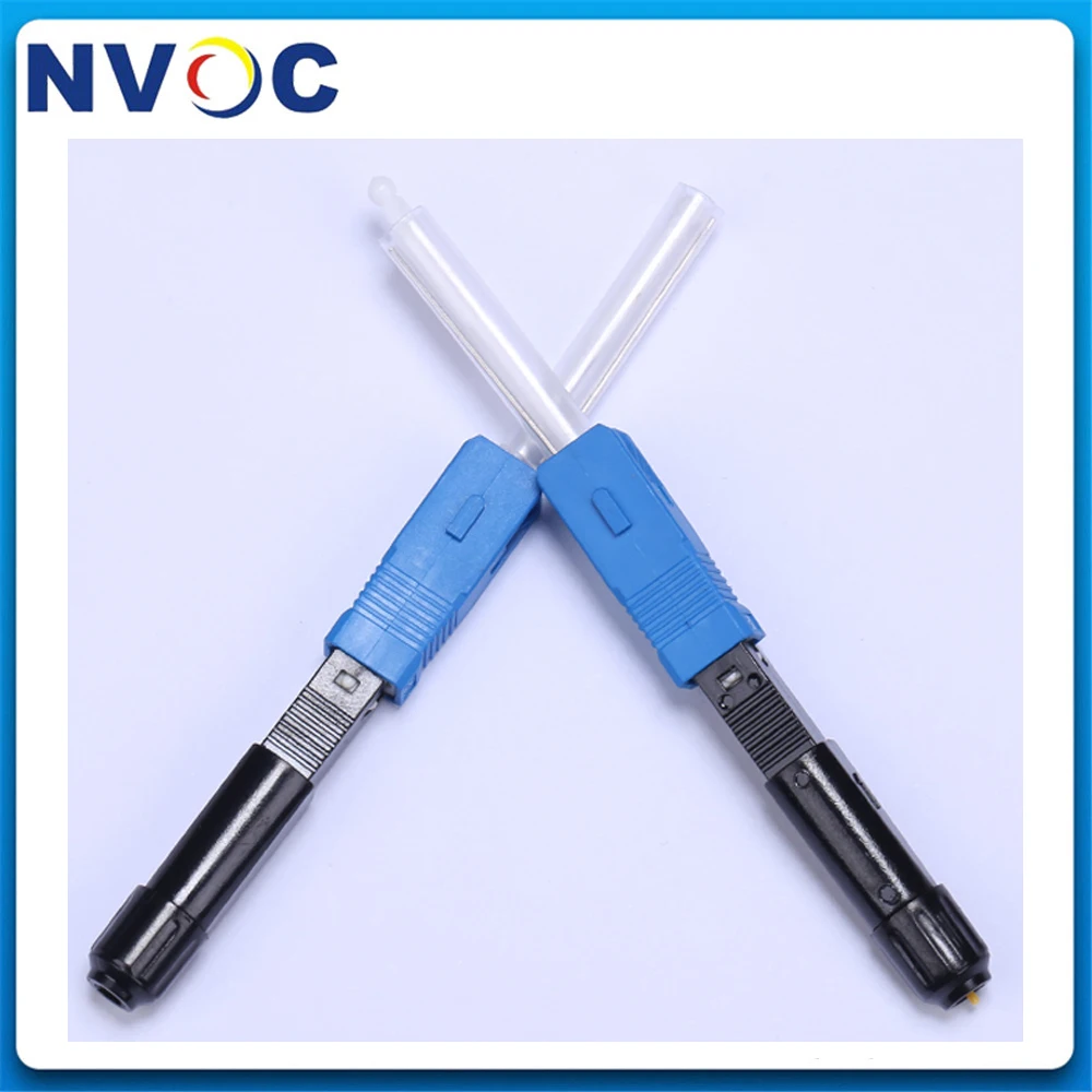 10 шт./лот SC/UPC термоплавкий волоконно оптический Быстрый Соединитель SC APC FTTH