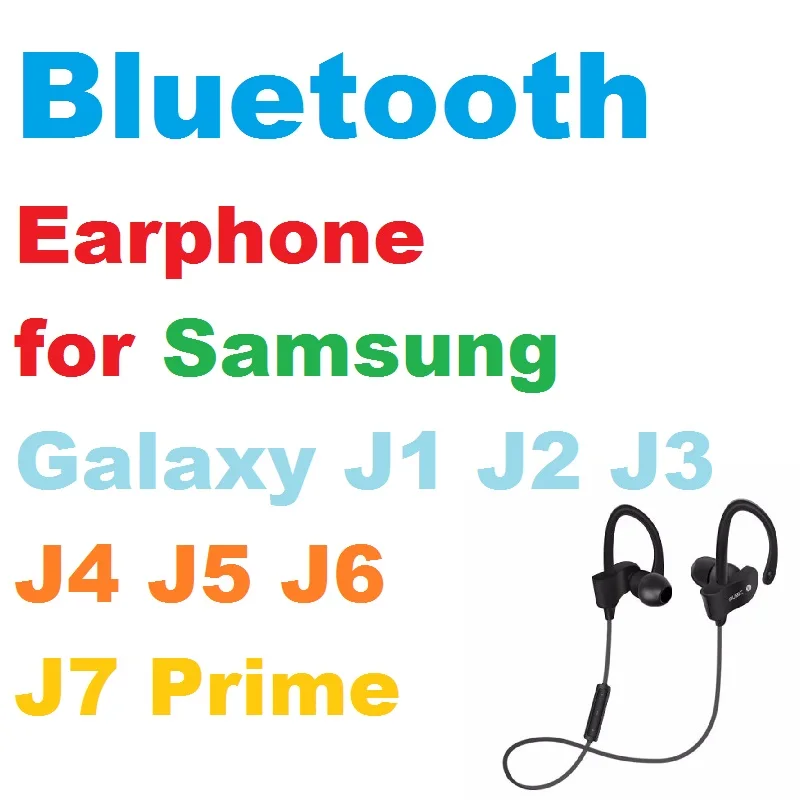 Bluetooth наушники 4 0 Беспроводная гарнитура Handfree микро для Samsung Galaxy J1 J2 J3 J4 J5 J6 J7 Prime fone
