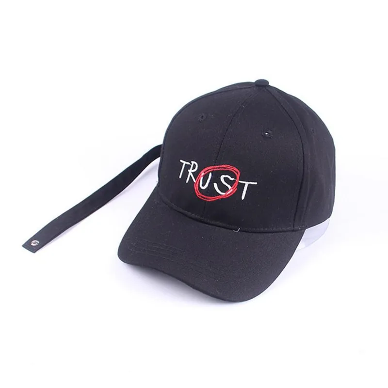 2017 Женщины Мужчины Весна Хип Хоп Черный Бейсболка Snapback шляпы Длинный Ремень