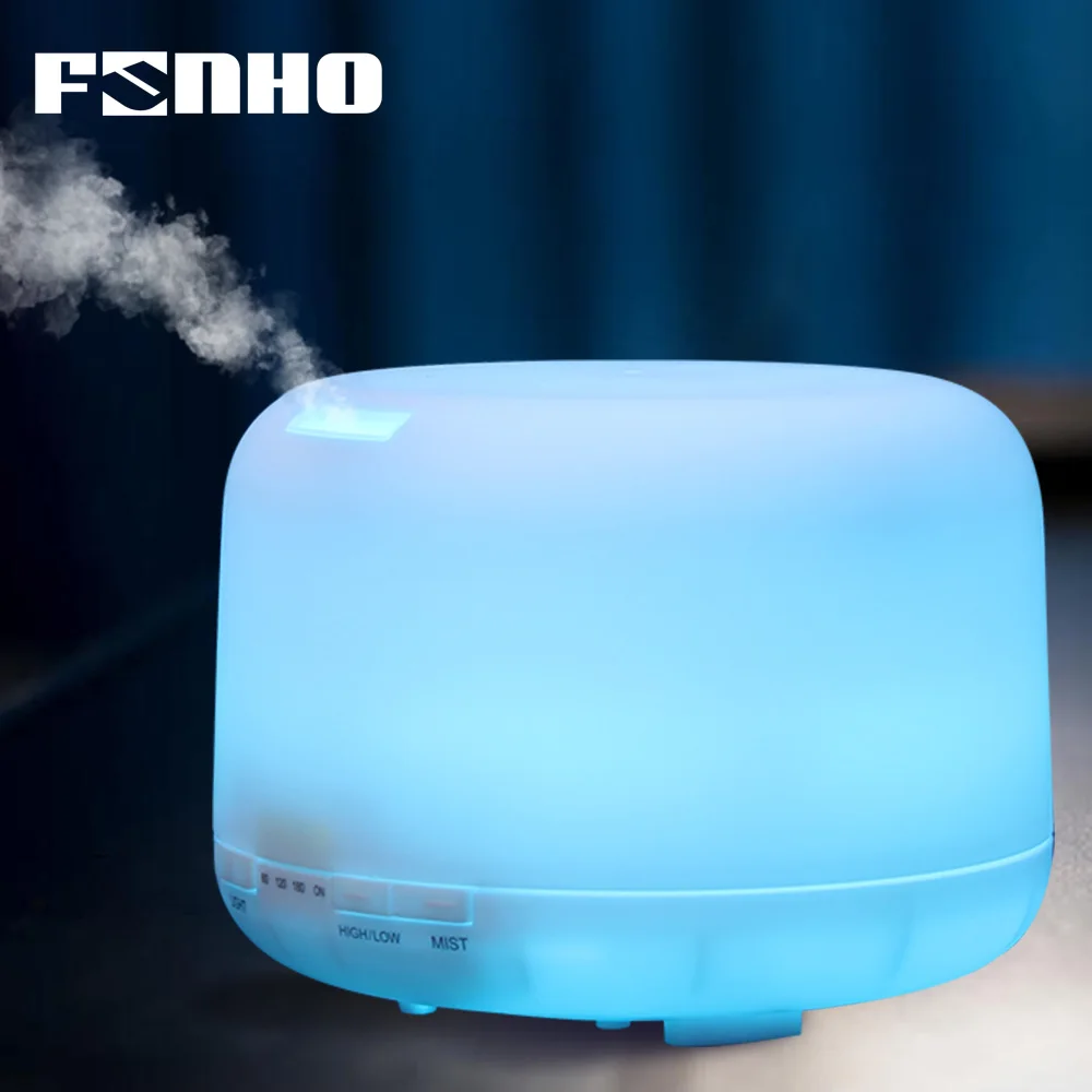 FUNHO 500 мл ультразвуковой увлажнитель воздуха Air Aroma эфирное масло диффузор Sream