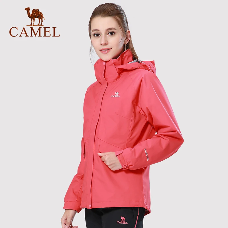 Верблюд женский ветровка софтшелл куртка Для женщин ветра антистатические