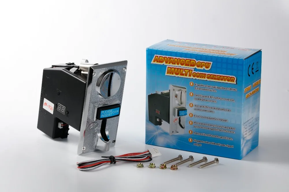 

Sintron Multi Coin Acceptor Selector CH-926 With Time Control Board CH-15