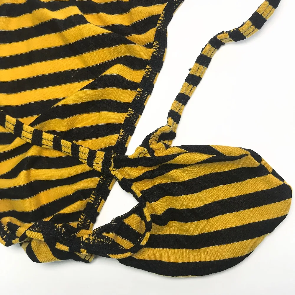 Мужская лента бикини G703C с низкой посадкой средней длины из хлопка и спандекса