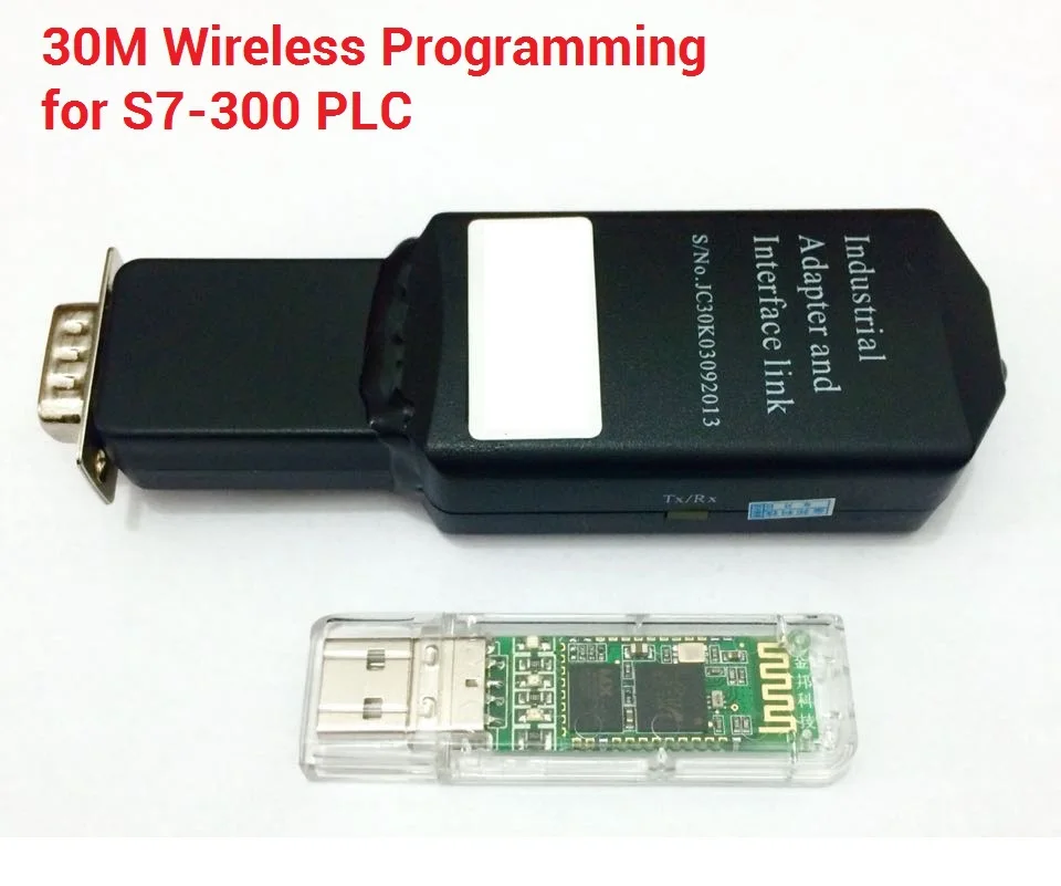 30 метров беспроводной Bluetooth MPI программирующий кабель для Siemens S7 300/400 PLC замена USB