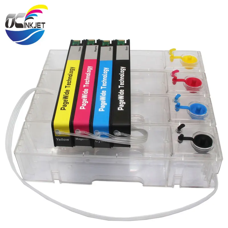 OCINKJET Refillable Continue Ink Supply Syetem For HP 972 973 974 975 CISS Pagewide 377dw 477dw 577dw With ARC Chip | Компьютеры и