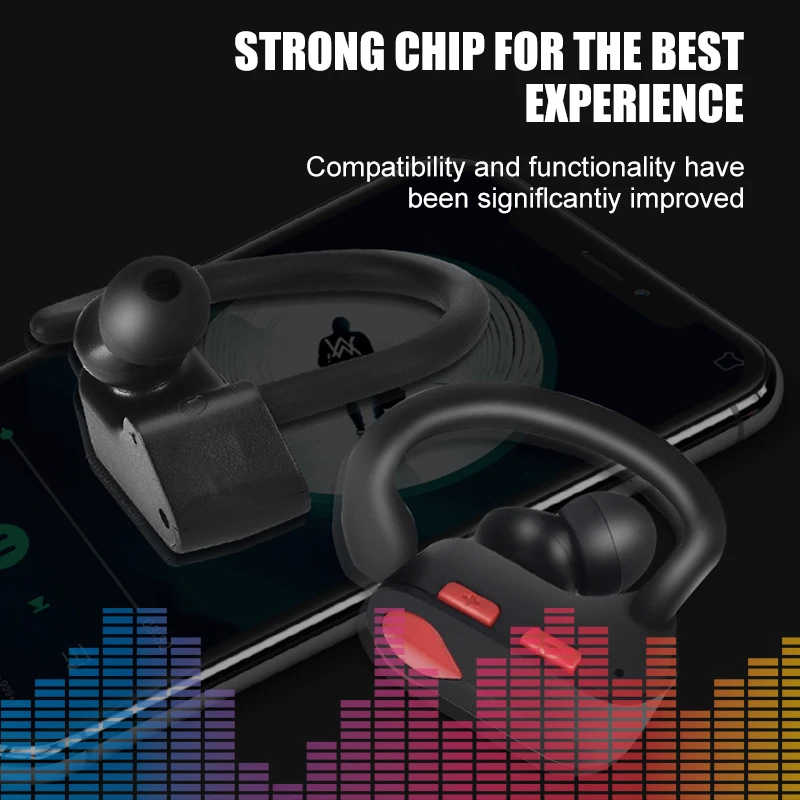 Беспроводные наушники спортивные Bluetooth наушники мини TWS Bluetooth 5,0 гарнитуры с микрофоном наушники для телефона PK i10 tws