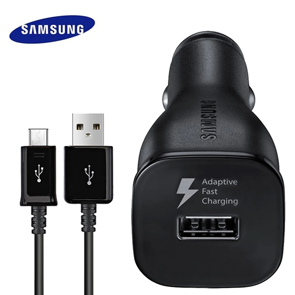 Samsung S7 S6 edge быстрое автомобильное зарядное устройство 2USB 9V1. 67A и 5V2A 1,5 м кабель Micro USB быстрый адаптер Note2 Note4 Note5 note edge