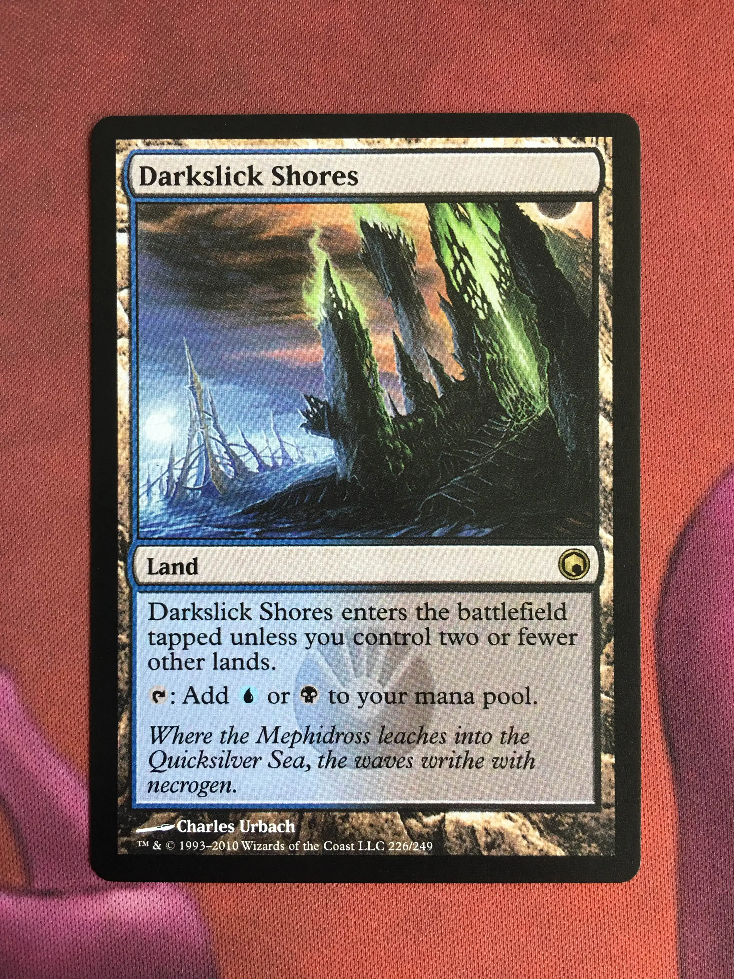 Даркслик шорс шрамы волшебника Mirrodin ProxyKing 8 0 VIP Бесконтактная карта для сбора