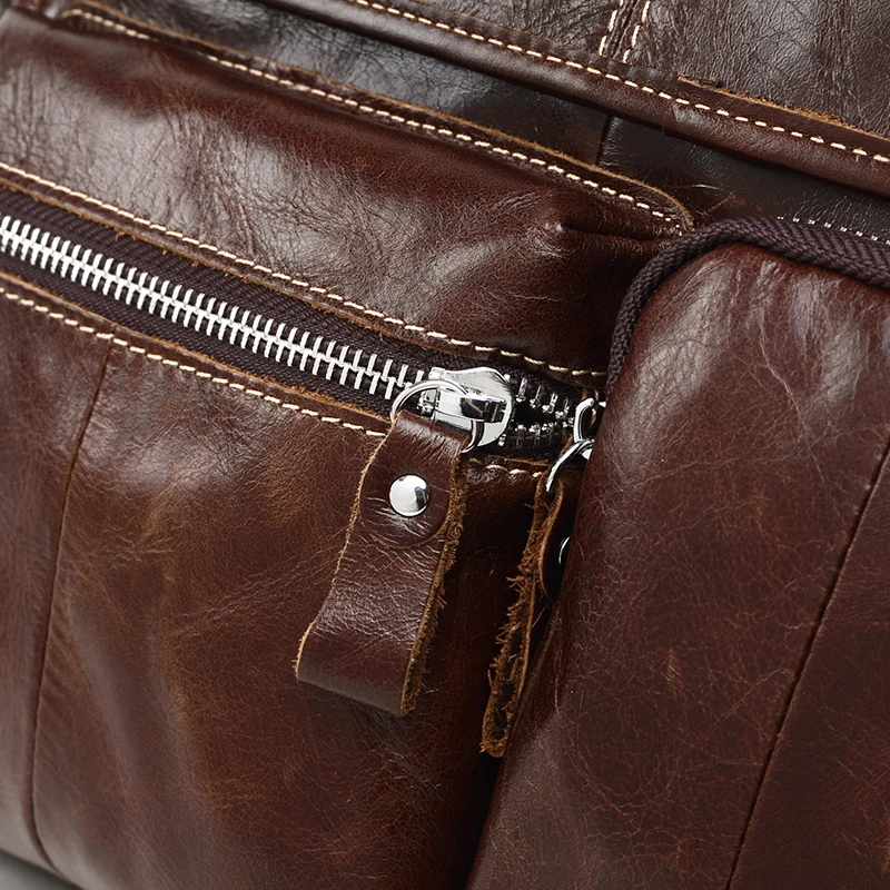 CROSS OX Сумка мужская кожаная через плечо Много карманов Лучший подарок для мужчин