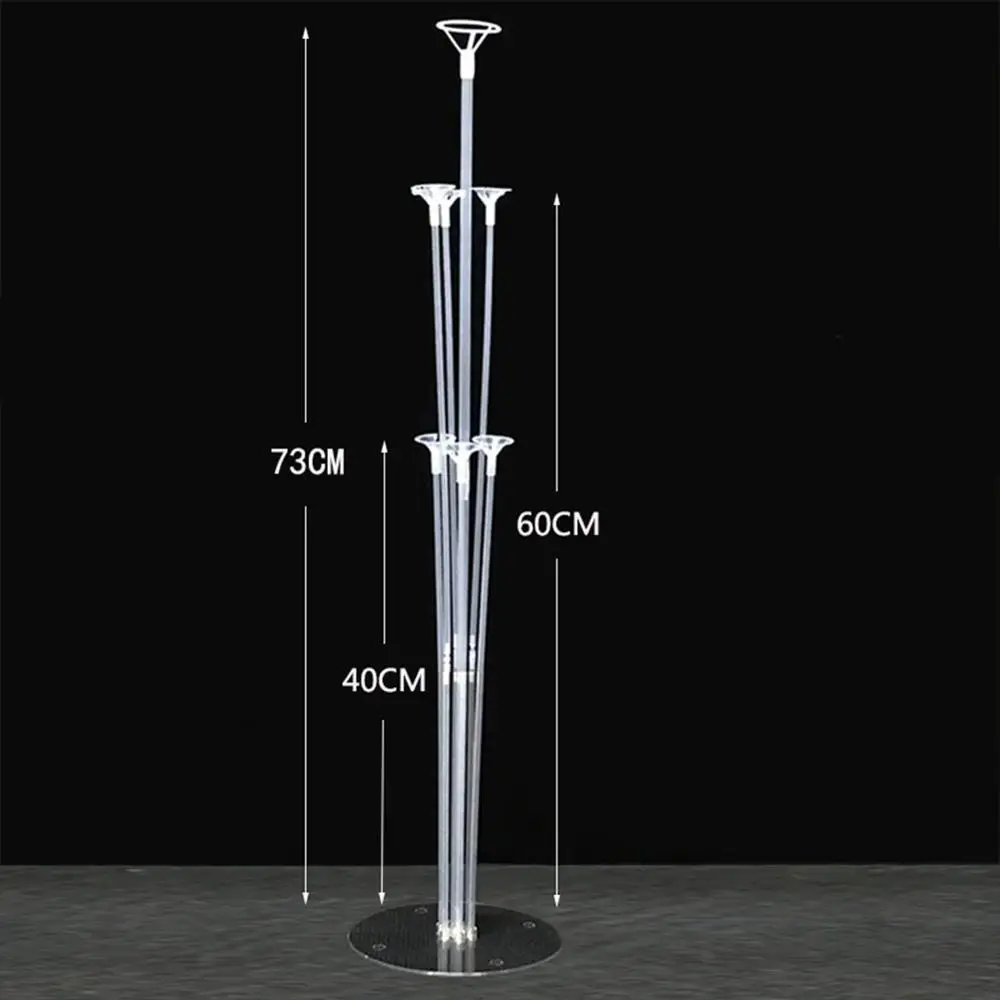 balloon stick set Конфетти шары латексные шары трубки держатель воздушных шаров для вечерние украшения свадьбы Дети День рождения шары Декор - Цвет: balloon stick set