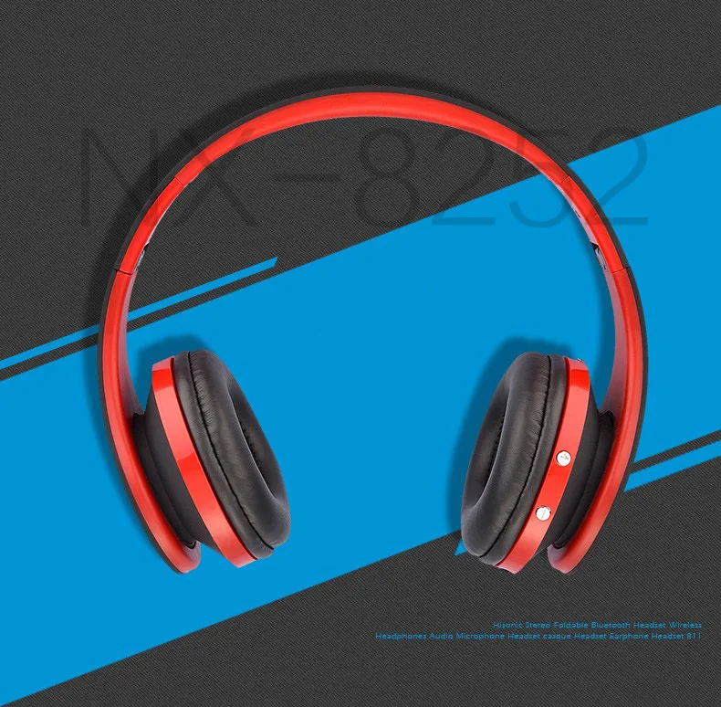 Складные Проводные/беспроводные наушники Bluetooth наушники Hi-Fi стерео гарнитура складные Накладные наушники с микрофоном для IPhone Ipad Tablet PC