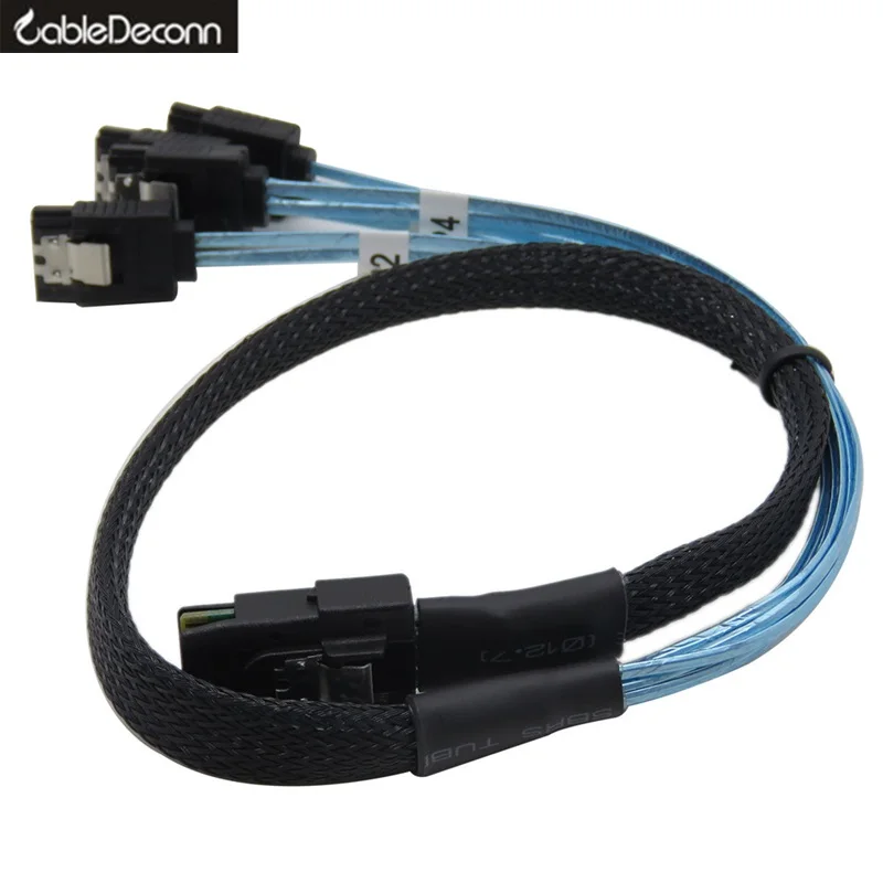 Sas/Sata USB-кабель с вилкой Mini SAS 36pin (SFF-8087) 4xsata Обратный кабель 0 5 м | Компьютеры и офис