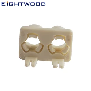 Адаптер ресивера автомобильной антенны, двойной разъем Fakra B, в пластиковом корпусе, цвет белый