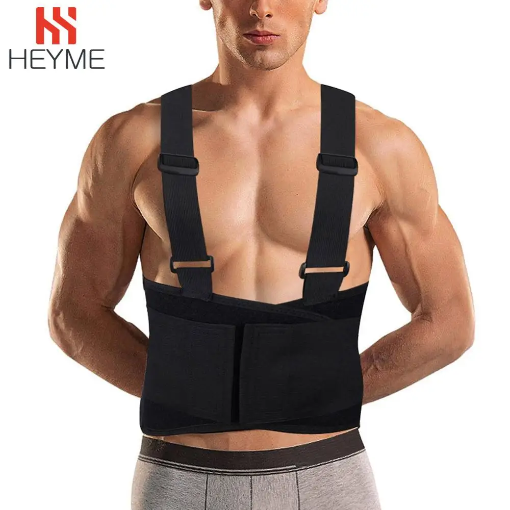 posture corrector HEYME, для мужчин и женщин, регулируемый Корсет Для Коррекции Осанки Спины, поясничный пояс, поддержка, прямой корректор, пояс для спины - Цвет: posture corrector