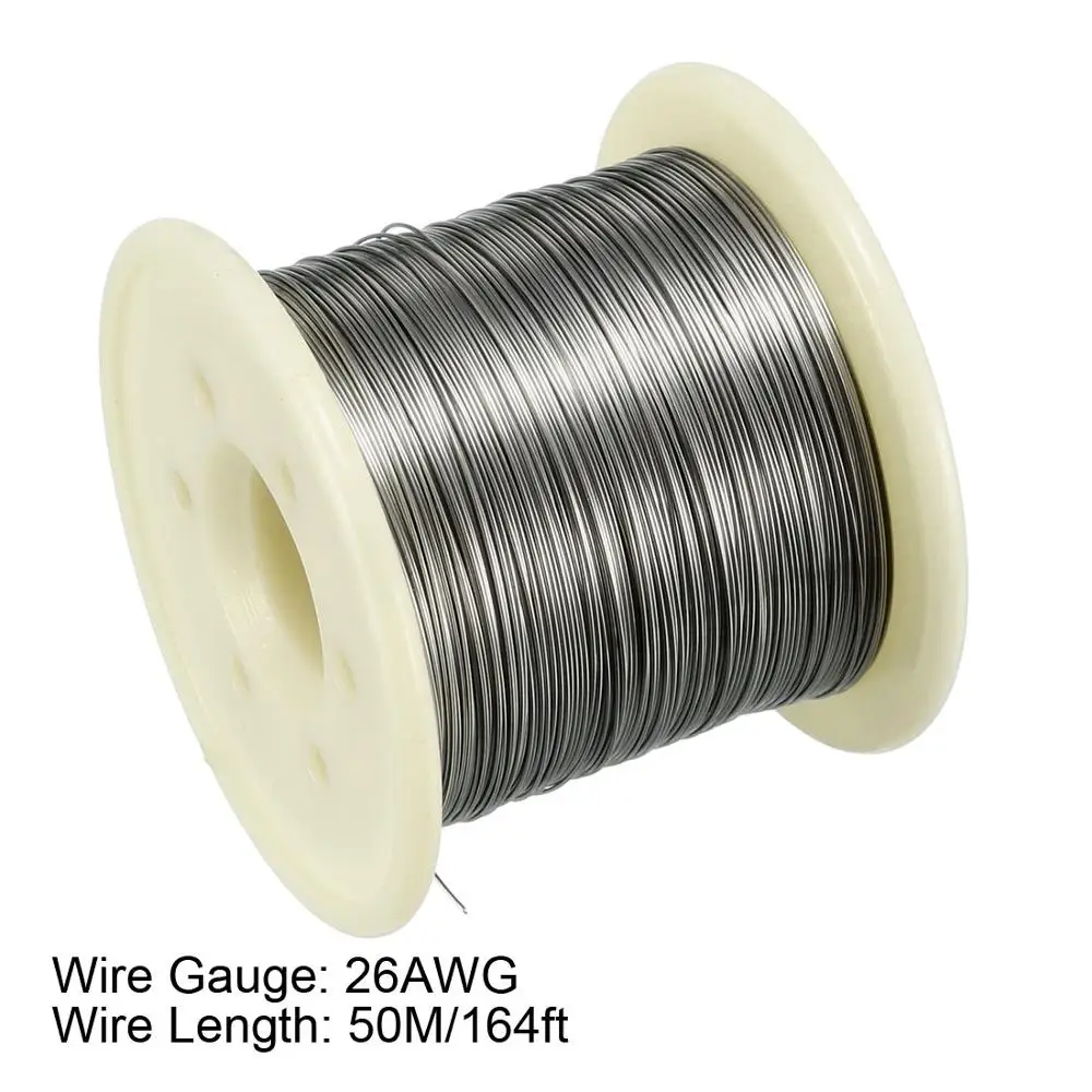 1 шт. нагревательный провод Uxcell Superfine AWG15 18 19 21 23 24 26 29 FeCrAl резистора для работы при