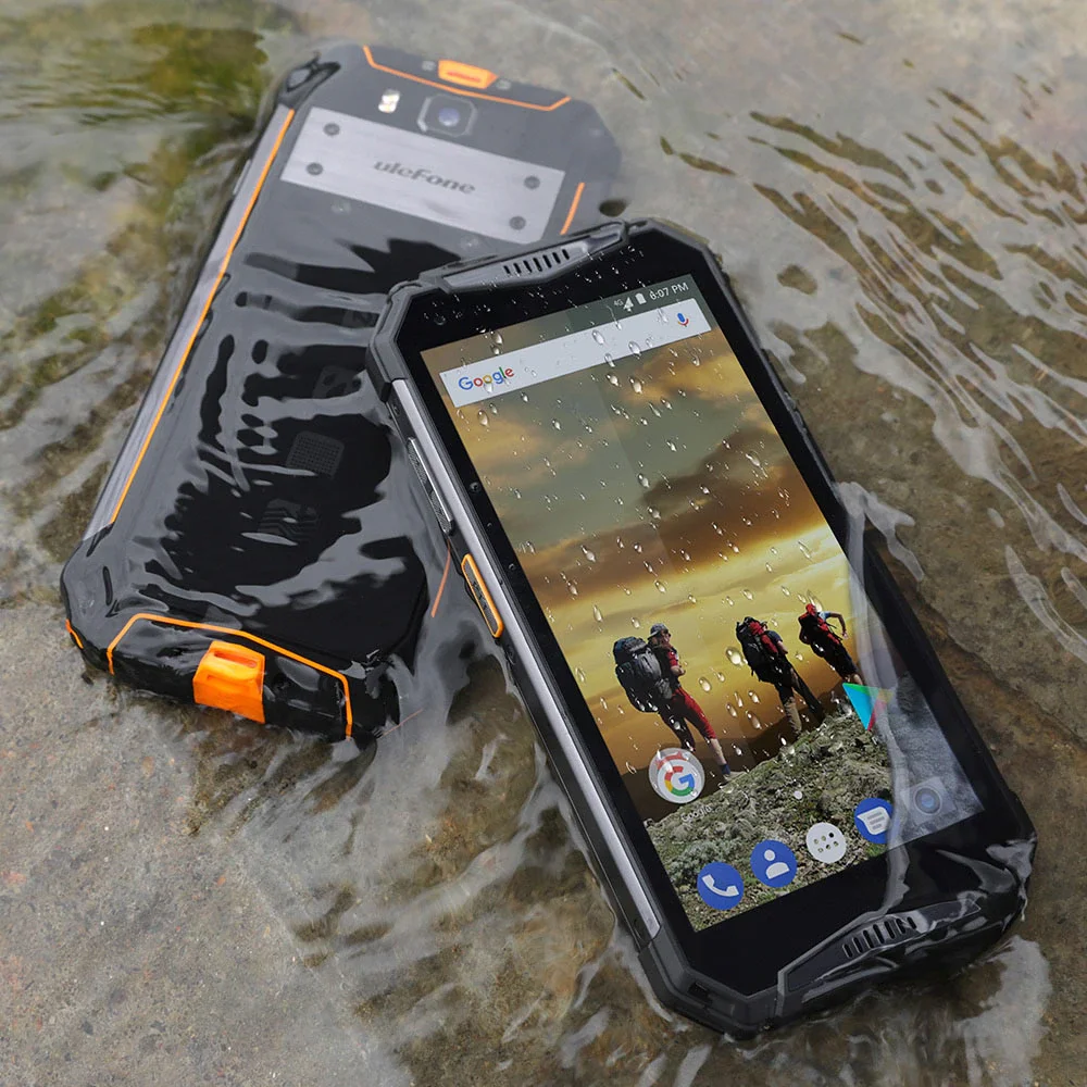 Ulefone Armor 3 прочный мобильный телефон IP68 Водонепроницаемый 4 Гб + 64 5 7 дюймов FHD