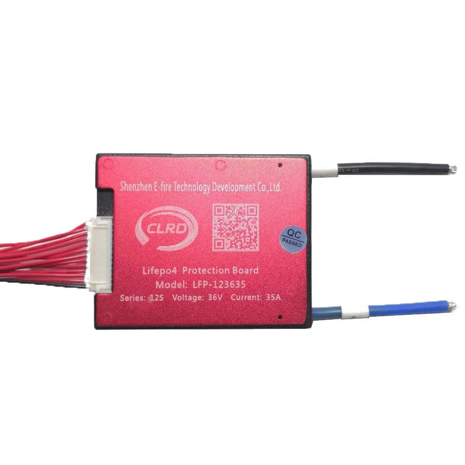 4S 12 В 25A 35A 45A 60A Lifepo4 LFP батарея bms PCM PCB с балансом для солнечного света|Аксессуары