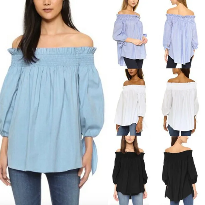 ZANZEA Для женщин Элегантный blusas 2018 новый летний Топы корректирующие женские