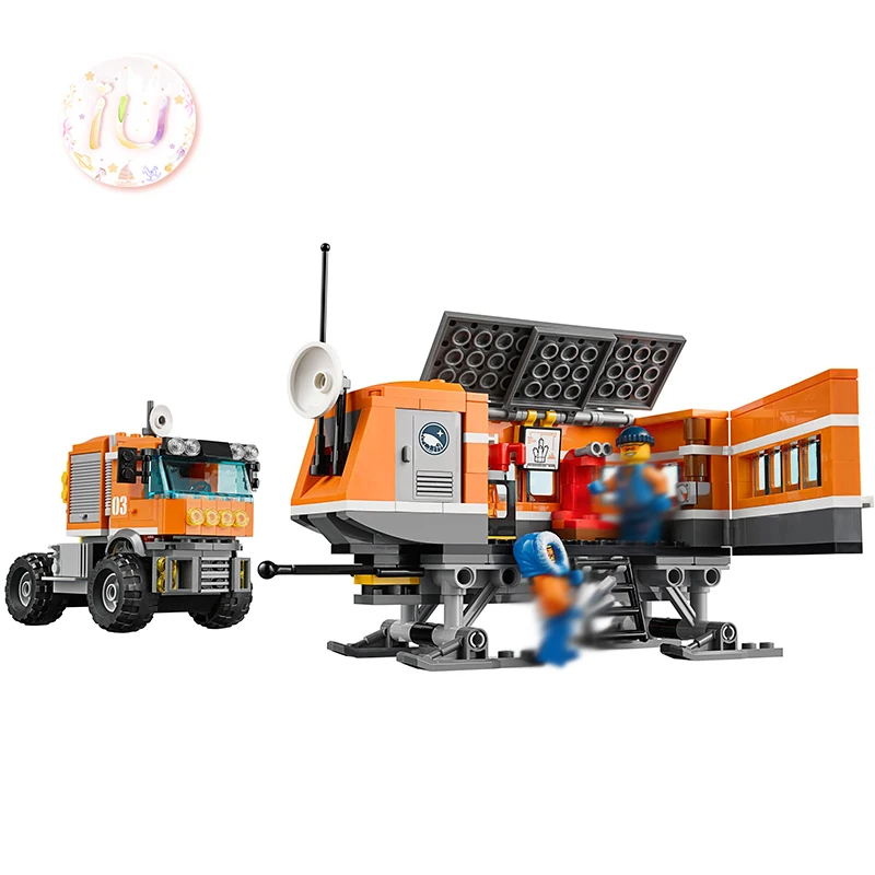 Legoings City Series The Arctic Outpost Набор строительных блоков BELA 10440 подарки на день рождения