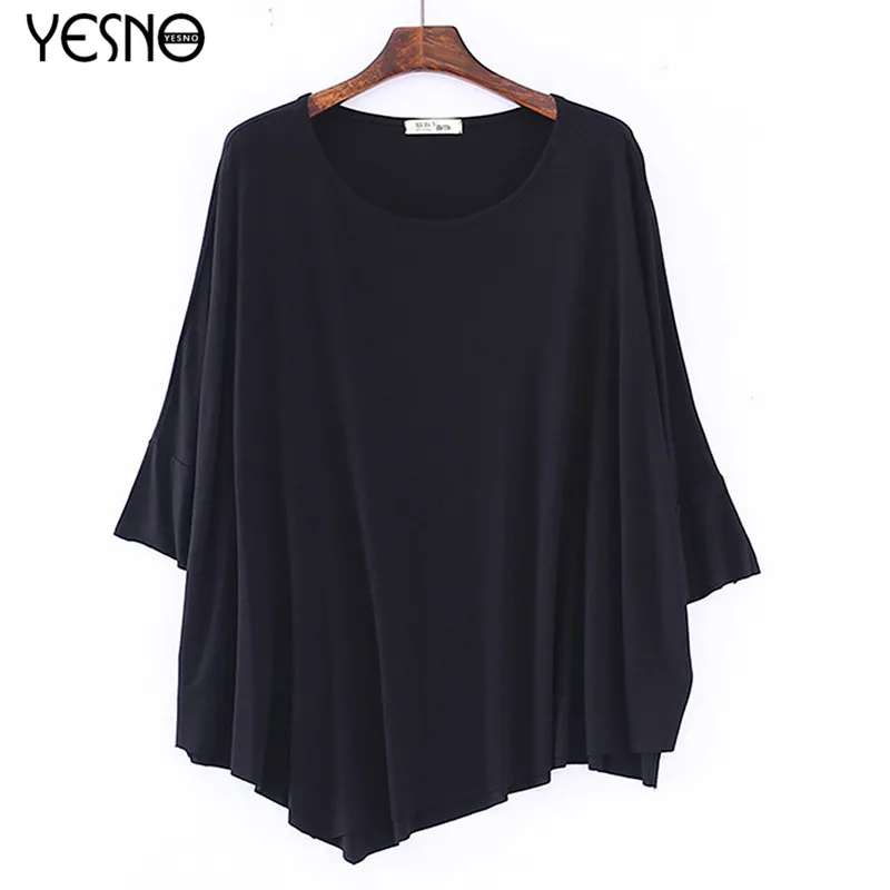 Фото Женская футболка с круглым вырезом YESNO E03 Camisetas Verano Mujer Повседневная новинка 2019 Женская футболка с круглым вырезом YESNO E03 Camisetas Verano Mujer Повседневная новинка 2019
