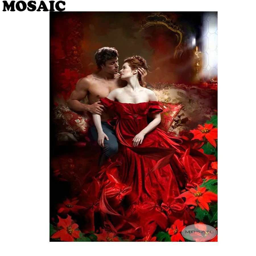 

"Loves" Pattern,Diamond Mosaic flowers Handmade Cross Stitch Home Decor Diamond Embroidery Photo of rhinestones B81