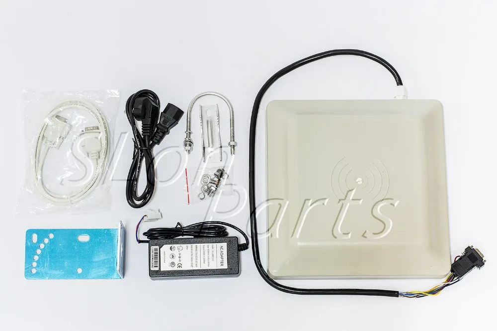 SR681 UHF RFID считыватель 6 м большой радиус действия наружная IP67 8dbi антенна RS232/RS485/Wiegand
