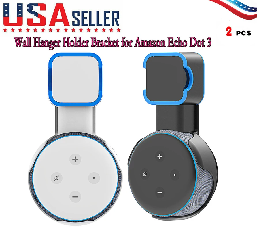 Умный сабвуфер для помещений 2 цвета настенный кронштейн колонок Amazon Alexa Echo Dot 3 го