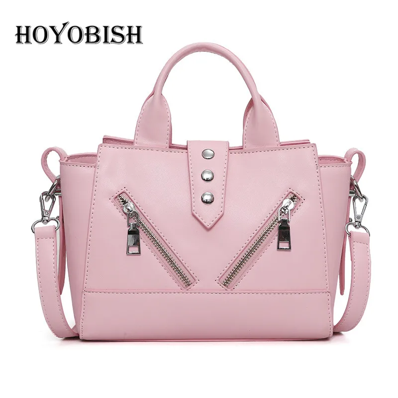 2017 Горячий Новый Черный Белый Розовый Трапеции Крыло Мешок Кнопку молния