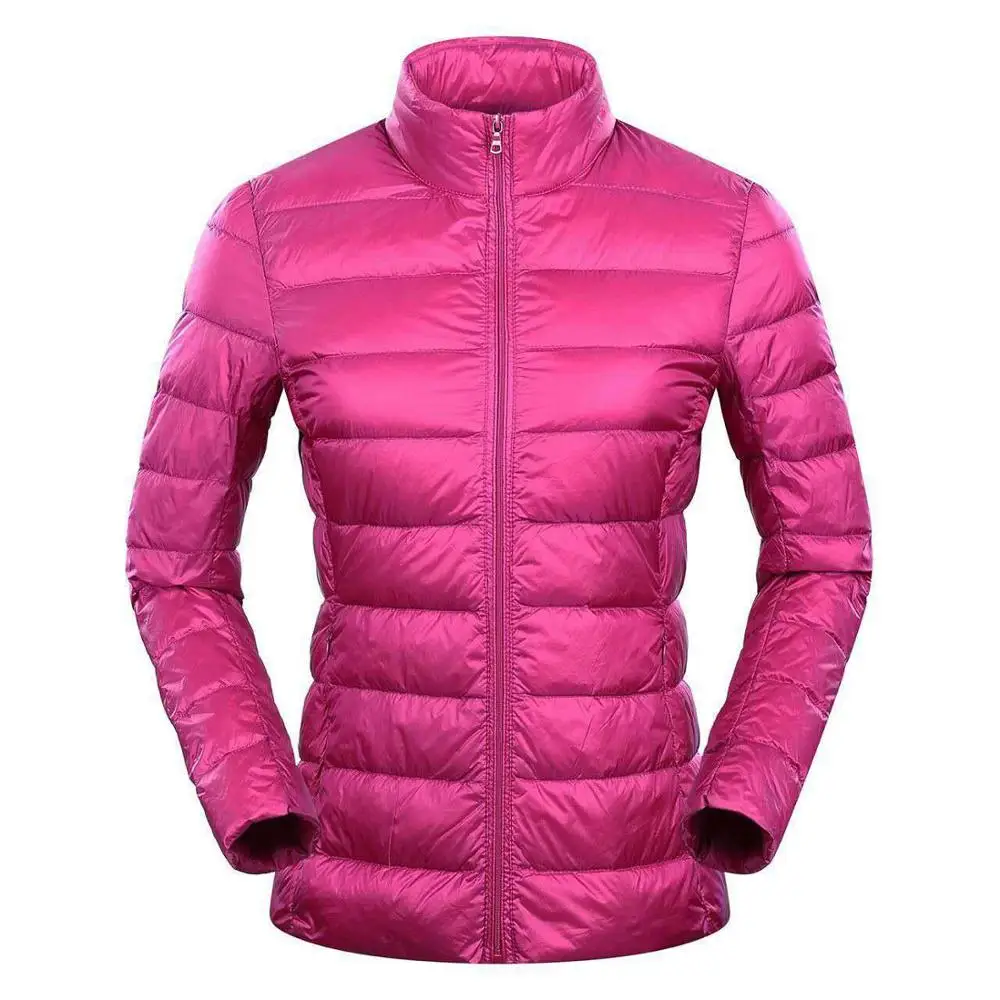 rose Бренд NewBang, 5xl, 6xl, 7XL, плюс, женский пуховик, ультра легкий, пуховик, женский, пуховый светильник, вес, ветровка, теплый, тонкий, пальто - Цвет: rose