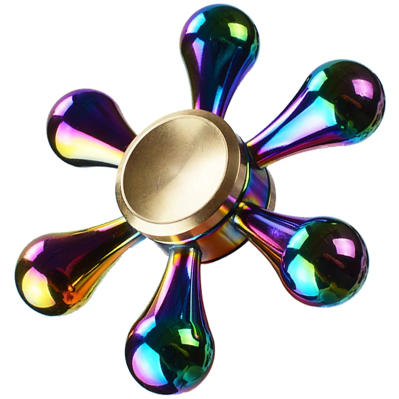 Премиум сплава ручной Spinner потрогать палец Спиннер настольная игрушка EDC для