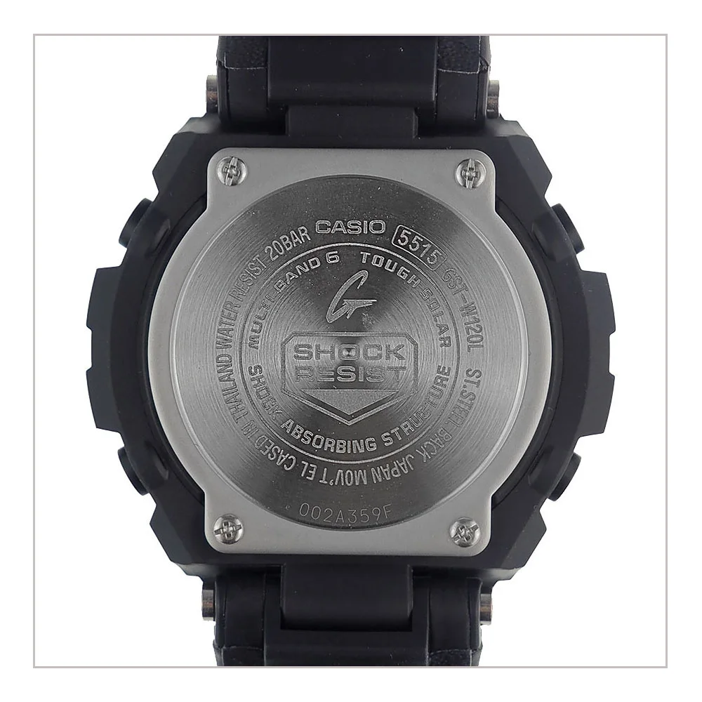 Quartz Wristwatches Casio for mens GST-W120L-1A Watches Mans Watch Wristwatch Wrist men G-Shock | Наручные часы