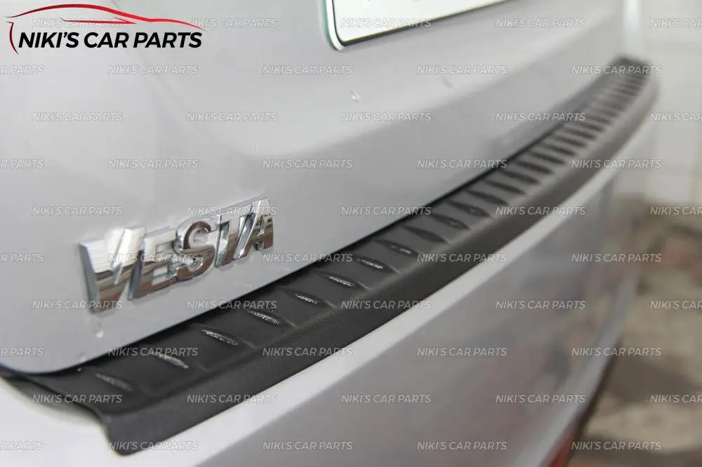 Защитная пластина заднего бампера для Lada Vesta-sedan и SW пластик ABS Защитная Накладка порог автомобиля Стайлинг
