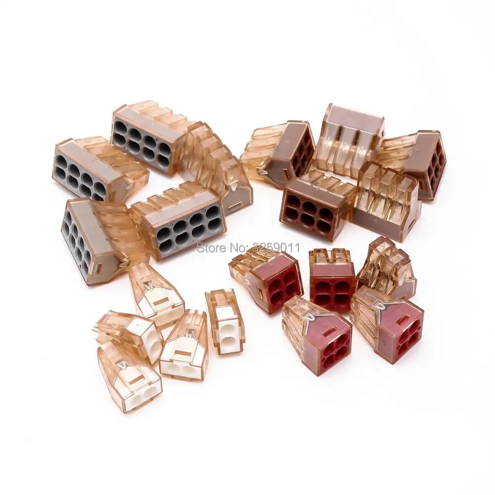 

300 шт., соединители для проводов 773-60X, 1,5-4, 16-12 AWG