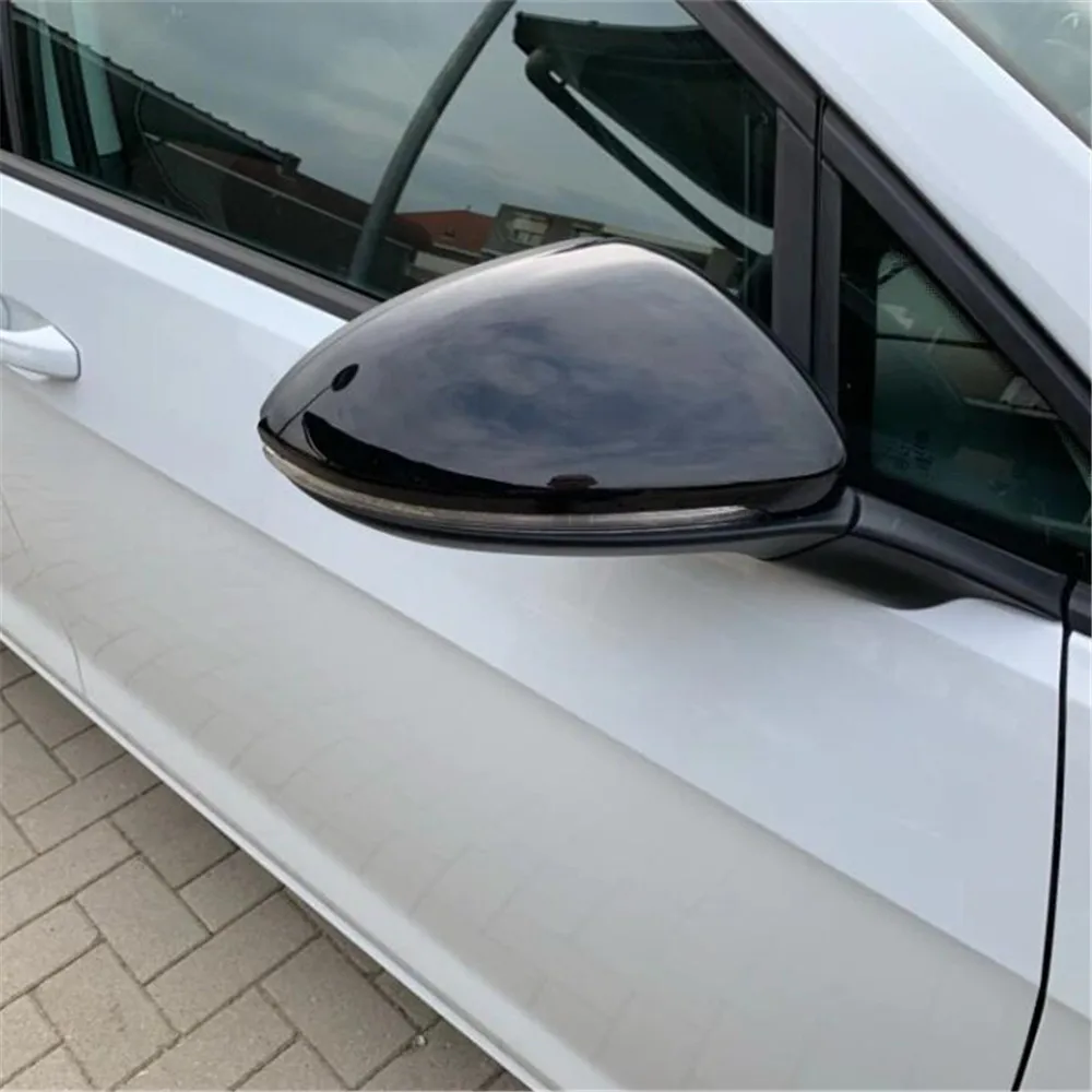 Для VW GOLF 7 MK7.5 Mk7 GTI R GTE GTD 2013-18 Touran боковое Крыло зеркала заднего вида накладка замена крышки чехол