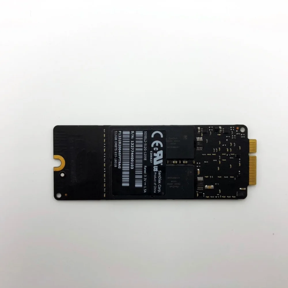 Оригинал 2012 года SSD для MacBook Retina 13 &quotA1425 твердотельный накопитель 128 ГБ 256 512 768 |