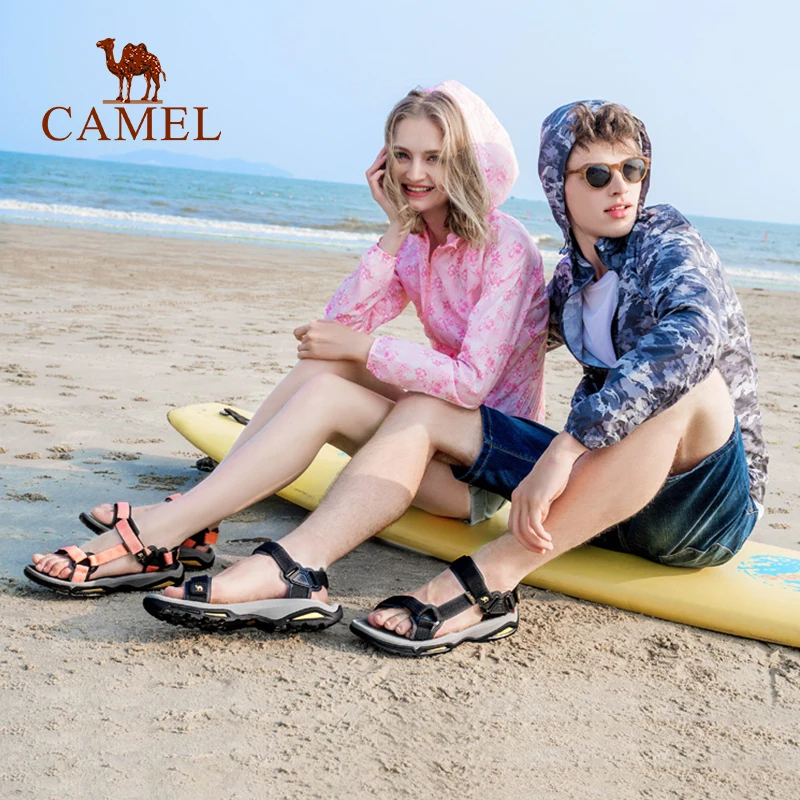 CAMEL/мужские и женские уличные сандалии большого размера Летние Повседневные