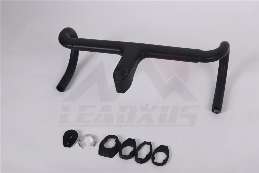 Leadxus Aero из углеродного волокна интегрированный руль для шоссейного велосипеда 28 6