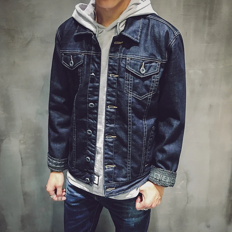 2017 Новая Мода Мужская Одежда Куртки Пальто Мужчины Однобортный Черный Пиджак