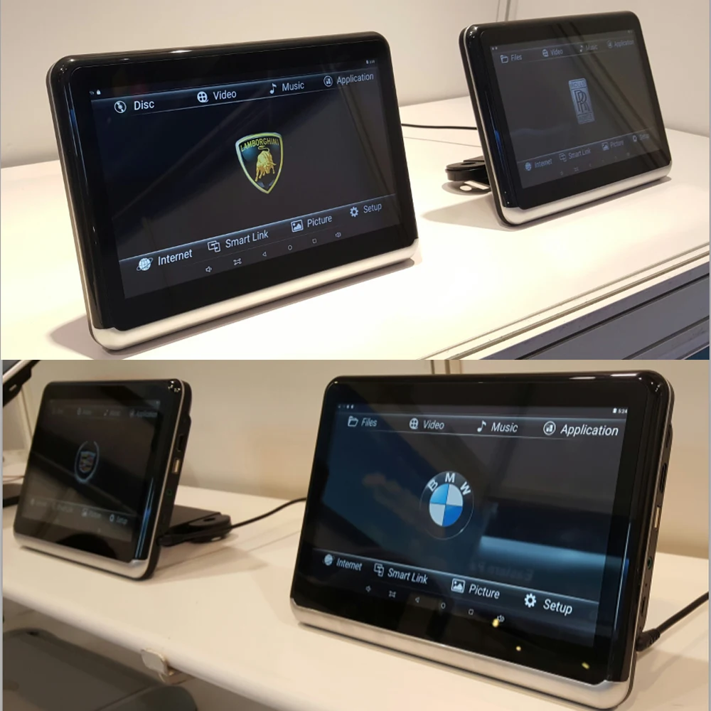 Евсюков 10 1 дюймов сенсорный экран android 6 0 подголовник монитор Wi Fi bluetooth Радио 1080P