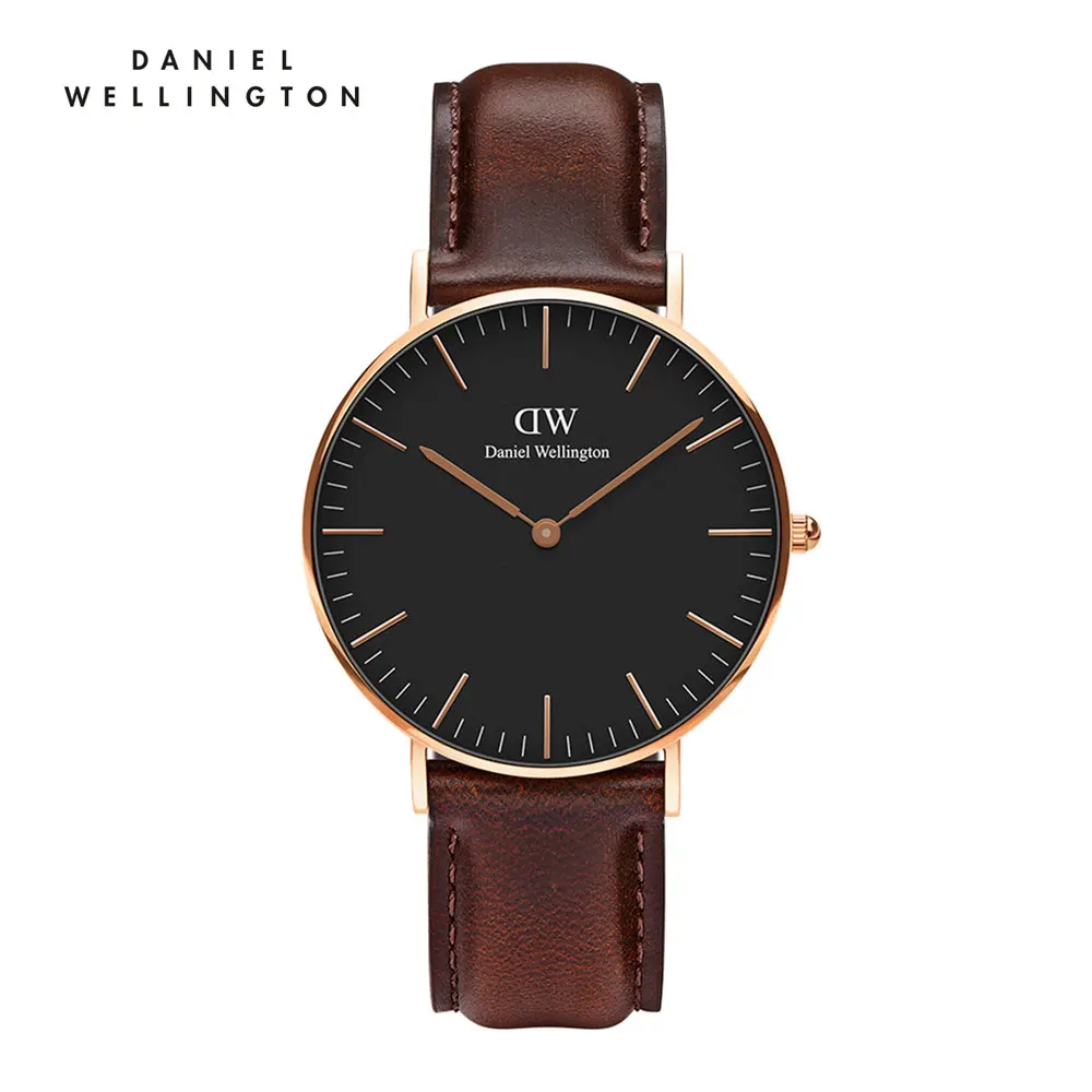 Наручные часы Daniel Wellington Classic Bristol 36 мм|Кварцевые мужские часы| |