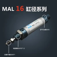 mal16300 rod single double action pneumatic cylinder aluminum alloy mini cylinder free shipping