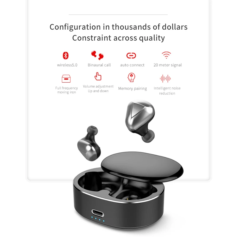 Bluetooth 5,0 наушники TWS беспроводные наушники Blutooth наушники Handsfree Мини спортивные наушники игровая гарнитура телефон