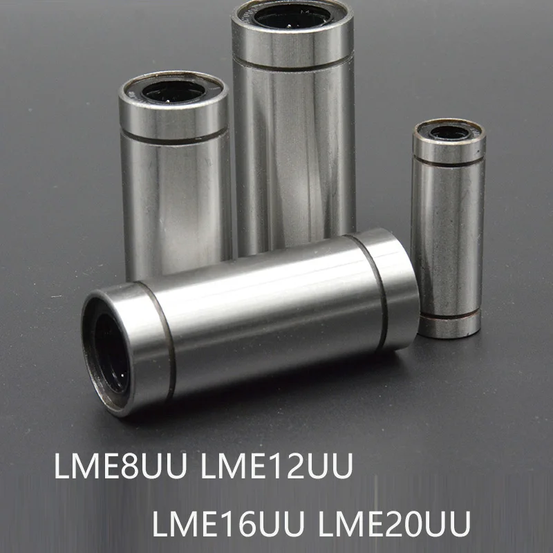 1 шт. LME8UU LME12UU LME16UU LME20UU линейный шариковый подшипник Буш 8 мм 12 16 20 подшипниковая