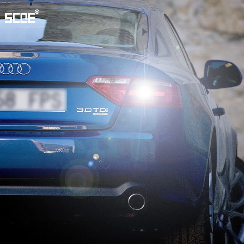 Для Audi A5 a5(8t3) a6(C7) a6 avant A7 Sportback SCOE новинка 2x22smd Супер яркий Резервное копирование Обратный Свет стайлинга автомобилей