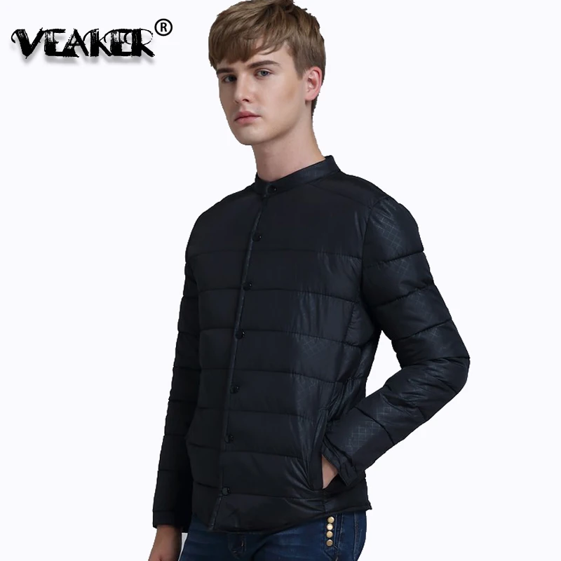 Мужские зимние пуховики 2020 теплые куртки мужское ультралегкое тонкое пальто