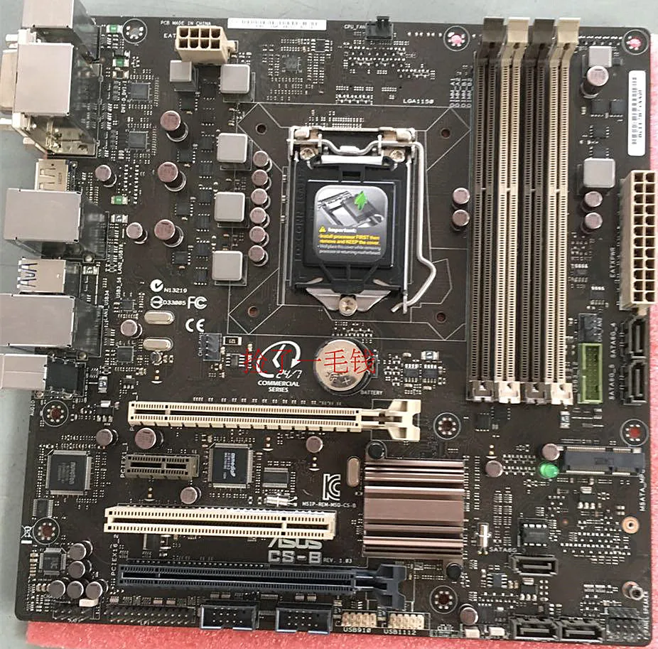 Для ASUS CS B настольная материнская плата Q87 Socket LGA 1150 i3 i5 i7 DDR3 32G SATA3 USB3.0|Материнские
