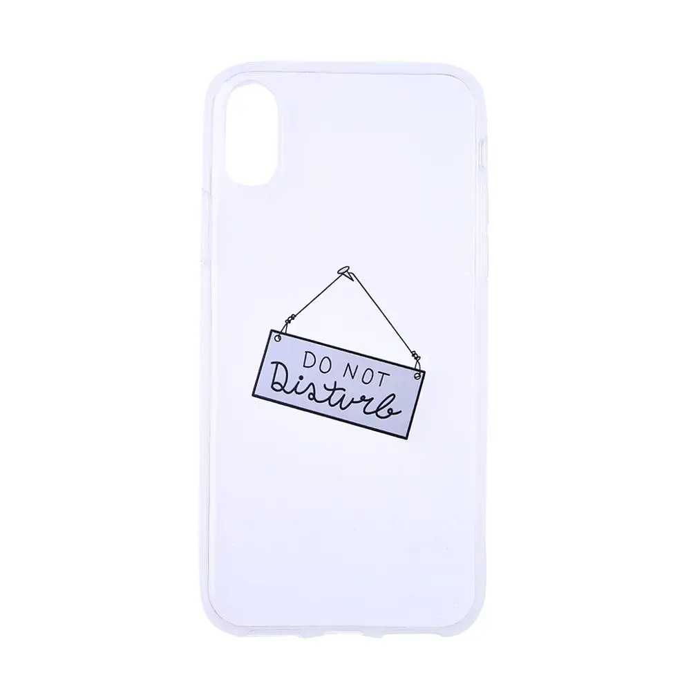CARPRIE Lovely Printed Phone Case For iPhone X Fashion Silicone Border Cover Slim Soft Dirt-resistant |
