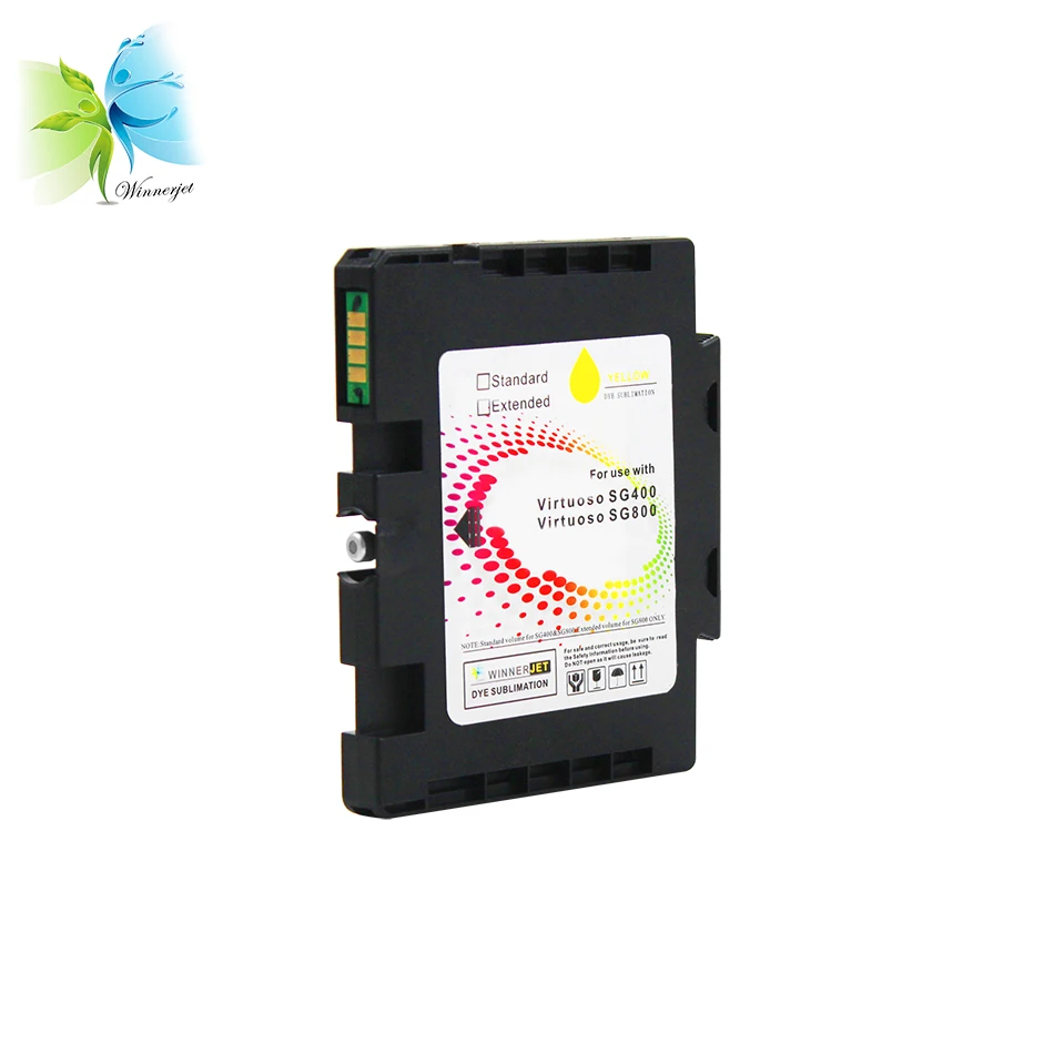 WINNERJET 4 вида цветов совместимый чернильный картридж полный сублимационных чернил